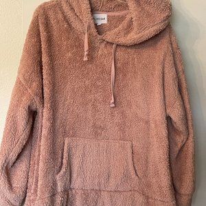 Pullover Fleece Dusty Pink L